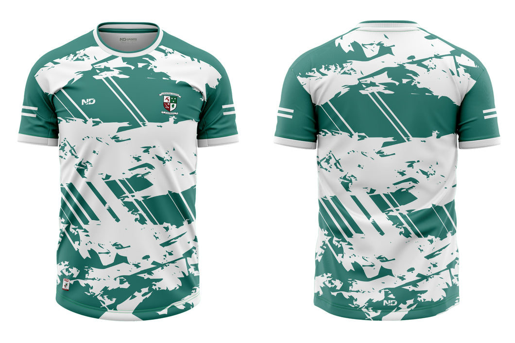 Swatragh - Training Jersey - White & Green