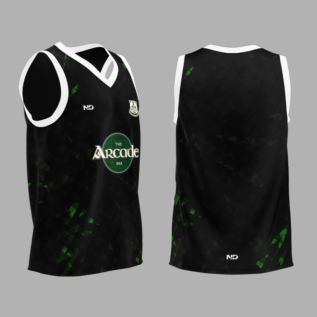 Dungiven Training Vest - Black