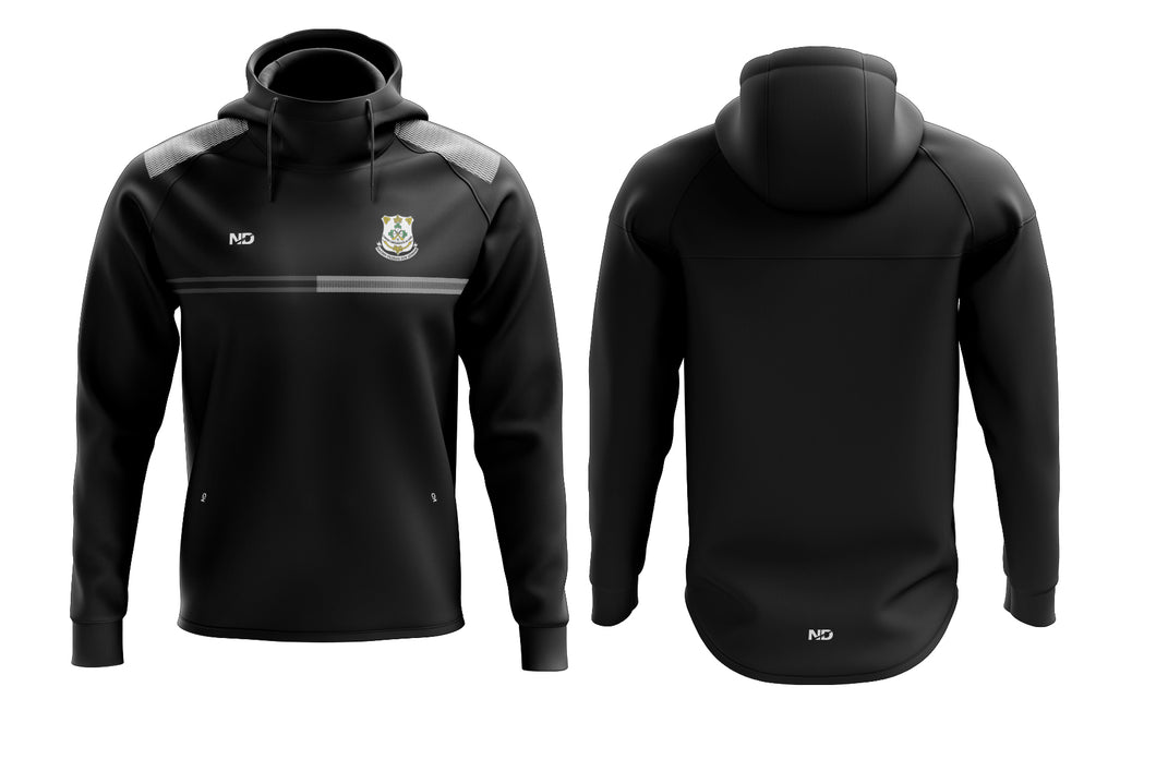 Dungiven Hoodie - Black & Charcoal Grey